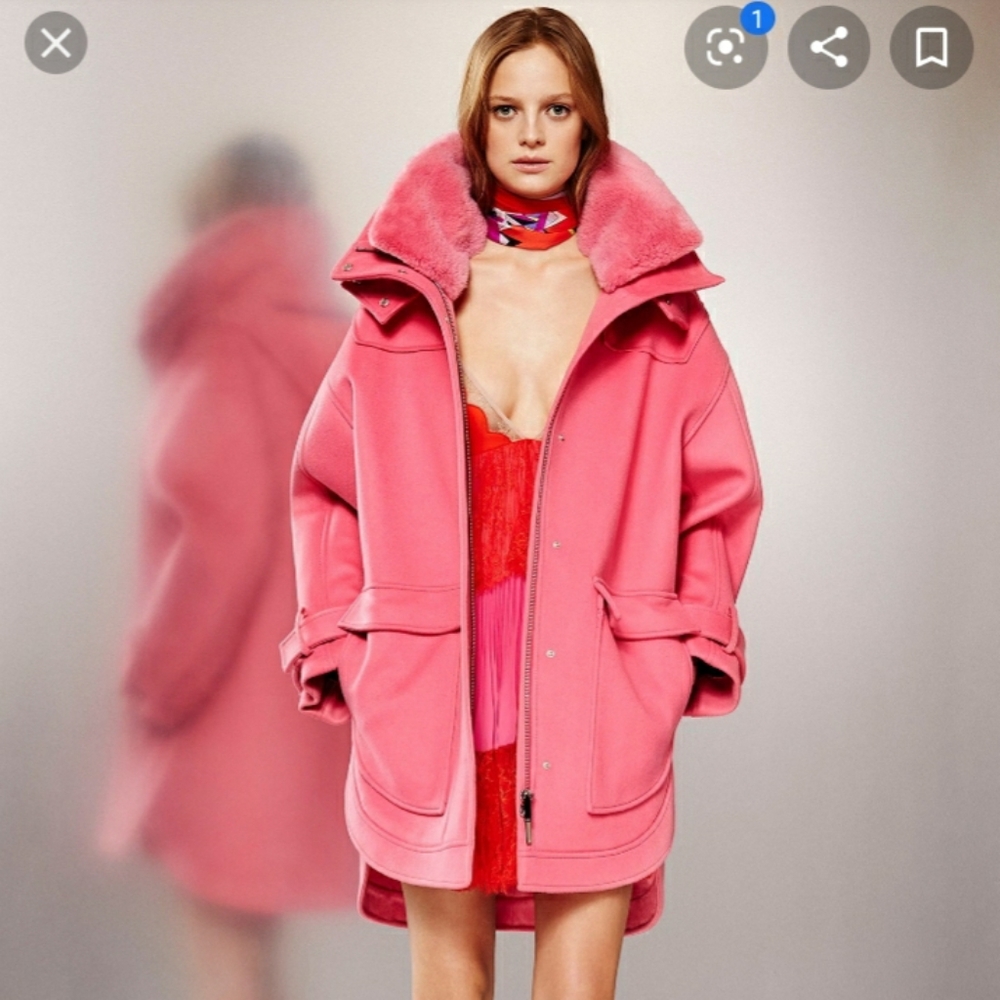 Authentic Emilio Pucci Pink coat